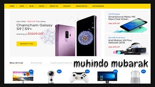 PART 9  Ecommerce website using PHP Msql Bootstrap Jquery and HTML  2021 FULL PROJECT [upl. by Ativet]