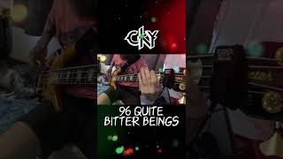 96 Quite Bitter Beings  CKY Bass Cover bassplayer musician basscover spectorbass music [upl. by Ayalat]