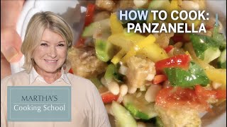 How to Make Martha Stewarts Panzanella  Marthas Cooking School  Martha Stewart [upl. by Ewald52]