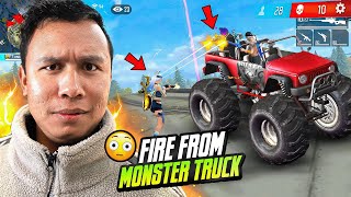 Auto Headshot From Monster Truck in Free Fire 😱 Tonde Gamer [upl. by Etessil]