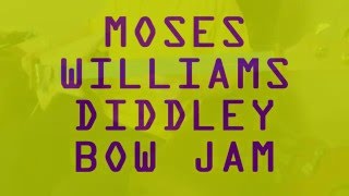 Bass diddley bow jam with Moses Williams [upl. by Kalle]