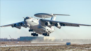 The modernized A50U AWACS aircraft was handed over to the Russian Air Force [upl. by Marolda]