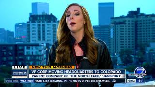 VF Corp announces it will move headquarters to Denver metro [upl. by Terri84]