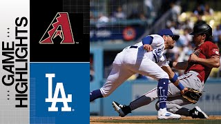 Dbacks vs Dodgers Game Highlights 4223  MLB Highlights [upl. by Llednyl]