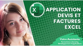 Version 3 Application Gérez vos devis et factures avec Excel [upl. by Ahsienet]