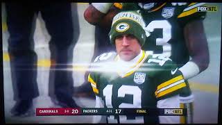 Packers missed last second field goal against Cardinals [upl. by Atinrahs]