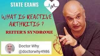 What is Reactive Arthritis Reiters Syndrome How to Answer Exam Questions [upl. by Alekat]