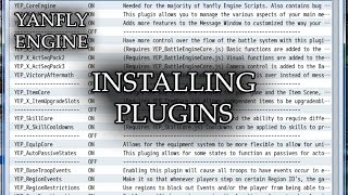 RPG Maker MV  Installing Plugins [upl. by Hamlani666]