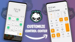 How to Customize Control Center in Your Android Smartphone  Control Centre [upl. by Liatris]