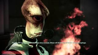 Mass Effect 3  Keeping Mordin Alive Renegade [upl. by Kobe]