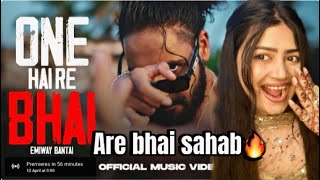 EMIWAY BANTAI  ONE HAI RE BHAI  PROD BY  ANYVIBE  OFFICIAL MUSIC VIDEO [upl. by Ozzie]