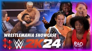 WWE 2K24 FIRST LOOK — WrestleMania 2K Showcase [upl. by Eiramllij]