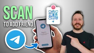 How To Scan QR Code In Telegram To Add Friend 2024 [upl. by Aires]