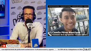 Alejandro Bercovich entrevistó a Camilo Pérez Manrique fundador de quotSomos Libresquot [upl. by Del551]