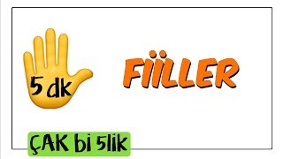 5 dkda Fiiller  Çak Bi 5lik [upl. by Colt]