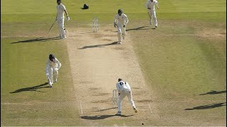 Alastair Cook Glenn McGrath and Jonanthan Aggers reaction when Lyon missed Leach run out chance [upl. by Ehctav]