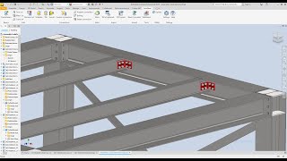 Autodesk Inventor Exercise 32 SolidSteel parametric Beam Angular Connection [upl. by Isherwood]