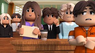 Finleys DAD SUED us in COURT CUSTODY  Roblox Bloxburg Family Roleplay [upl. by Accebber826]