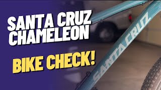 2019 Santa Cruz Chameleon Bike Check [upl. by Darton631]