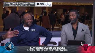 Hope Head Coach Ronnie Fields at the Chicago Sports Network Bulls Countdown Live Show [upl. by Nossyla]