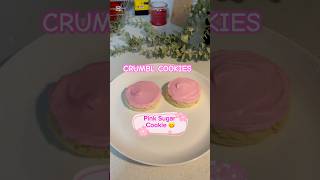 CRUMBL COOKIES COPY PINK SUGAR COOKIE amp MILK CHOCOLATE CHIP baking cookies [upl. by Amsab]