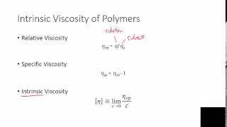 Rheology of Polymers [upl. by Nhoj]