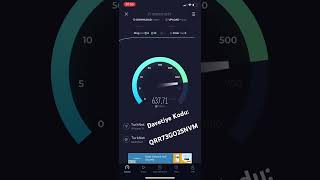 TURKNET 1 GİGABİT WİFİ 6 5GHZ SPEEDTEST İPHONE [upl. by Aldrich]