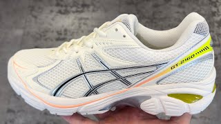 Asics GT2160 Paris Olympic Cream Yellow Shoes [upl. by Theona]