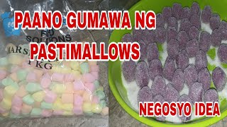 PAANO GUMAWA NG PASTI MALLOWS DAGDAG KITA SA TINDAHANNEGOSYO IDEA [upl. by Olimpia891]