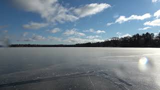 Sounds of a Frozen Lake  Minnesota Cold Part 39 [upl. by Troc]