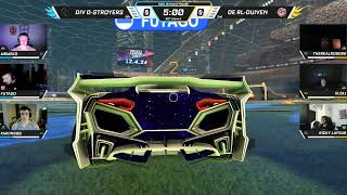 DCRL PLAYOFFS  DIV D  DIV DSTROYERS vs DE RLDUIVEN [upl. by Aniehs]