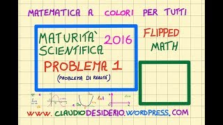 problema 1 2° parte maturità scientifica 2016 [upl. by Nowyt]