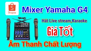 Bộ mixer hát live stream karaoke giá tốt trên Shopee [upl. by Pillsbury]