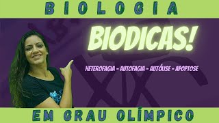 Biodica Heterofagia Autofagia Autólise e Apoptose [upl. by Notsud]