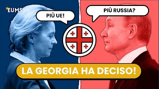 Le elezioni controverse in GEORGIA UE o RUSSIA [upl. by Kohsa543]