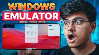 I Tried Windows Emulator On Mobile  Mobox Winlator Cassia 2024 [upl. by Hogle]
