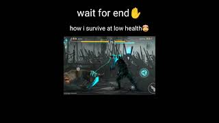 Ironclad vs jack bulwark🔥 low health clutched🤯youtubeshorts shadowfight4 shadowfightarena gaming [upl. by Rebmit]