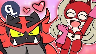 Panther Steals Incineroar’s Heart [upl. by Ahsinyt]