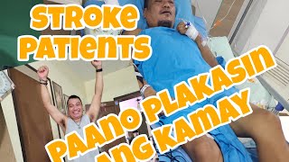 how to strengthen the hand stroke patients by Dagzmanian Flores [upl. by Minsat923]