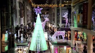 Toronto Eaton Centre Christmas Decorations [upl. by Ferrell]