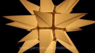 Herrnhuter Stern  Christmas star [upl. by Olivero703]