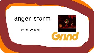 Insane Demon Anger Storm by Dhafin Geometry Dash  Mobile [upl. by Eentirb247]