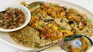 Chicken Mandhi Recipe  Arabic Chicken Mandhi Rice  No Steam No Oven  Easy Restaurant Style Mandi [upl. by Odnomra910]