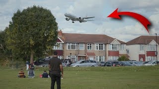 Planes Landing Just Feet Away from Houses [upl. by Jessamine4]