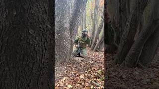 Woods combat goes hard PP19 Vityaz airsoft shorts [upl. by Annaor704]