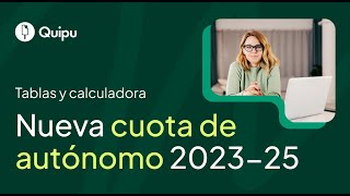 💸 Nueva CUOTA de AUTÓNOMOS 2024  Qué es y calculadora [upl. by Ardnoel]