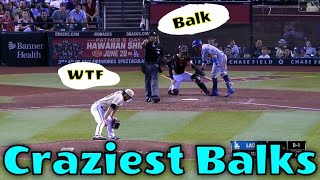 MLB \\ Worst Balks [upl. by Odraude]