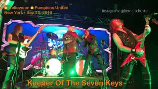 Helloween  Keeper Of The Seven Keys  Pumpkins United  New York USA  20180907  4K LIVE USA [upl. by Allecnirp]