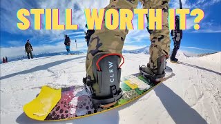 CLEW Long Term Snowboard Binding Review [upl. by Omor]