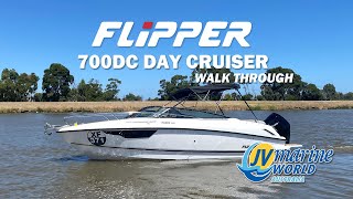 Flipper 700DC Day Cruiser  Walk Through Video [upl. by Pani]